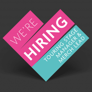 Touring Stage Manager & Merchandise Lead,